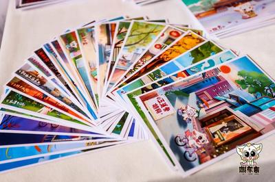 現(xiàn)場(chǎng)展示的文創(chuàng)產(chǎn)品。北京市東城區(qū)文化旅游推廣中心供圖